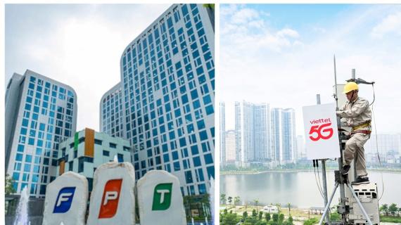 Nhóm cổ phiếu công nghệ Viettel, FPT bứt phá mạnh trong năm 2024