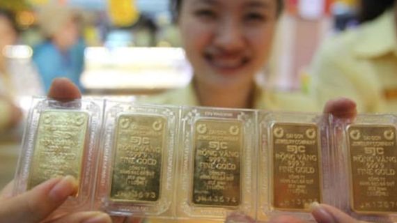 Ngày đầu tuần, thị trường vàng miếng bình lặng