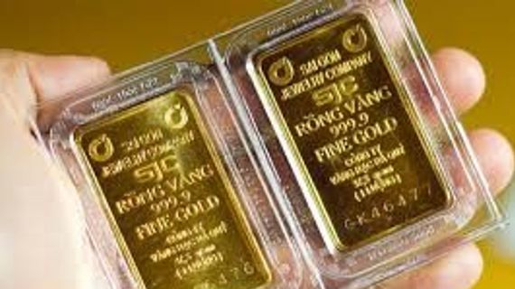 Giá bán vàng miếng SJC diễn biến ổn định