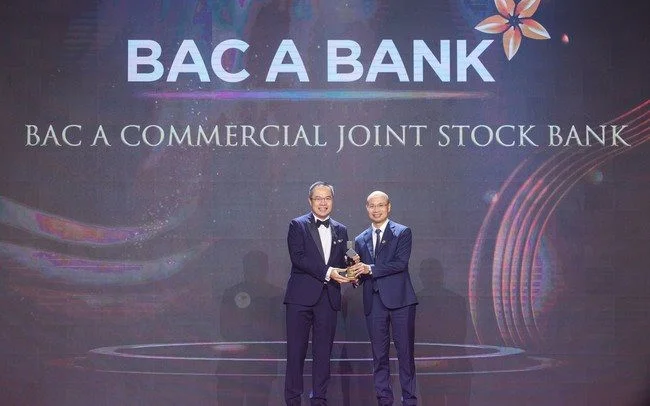 BAC A BANK giành giải "Doanh nghiệp xuất sắc châu Á 2023"