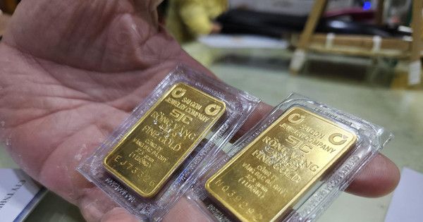 Giá vàng SJC đồng loạt giảm mạnh